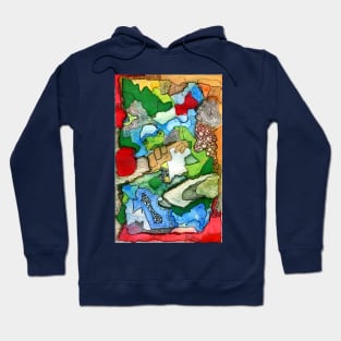 Abstract Builder Hoodie